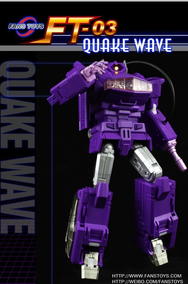 Fans Toys FT 03 Quick Wave Official Images Show MP Class Figure In Production Colors  (1 of 5)